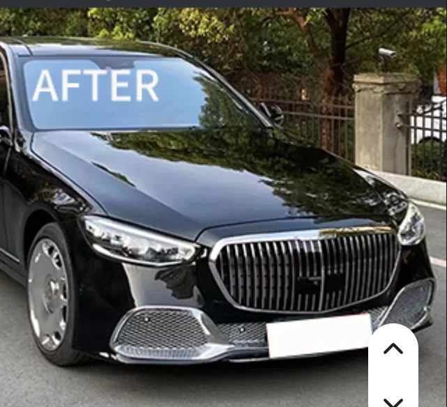 Стало — Mercedes W223 Maybach, вигляд спереду